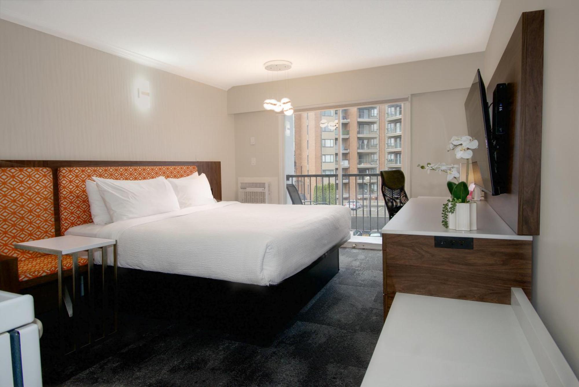Chambre Lit King-Size Efficacité - Non-Fumeurs/Animaux Domestiques Acceptés